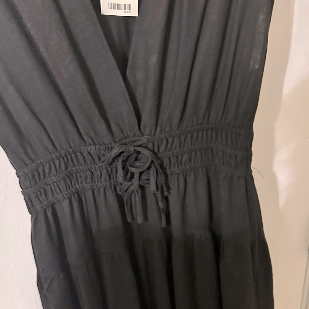 Nicole Miller Black Mid-Maxi Dress - Picture 4 of 4